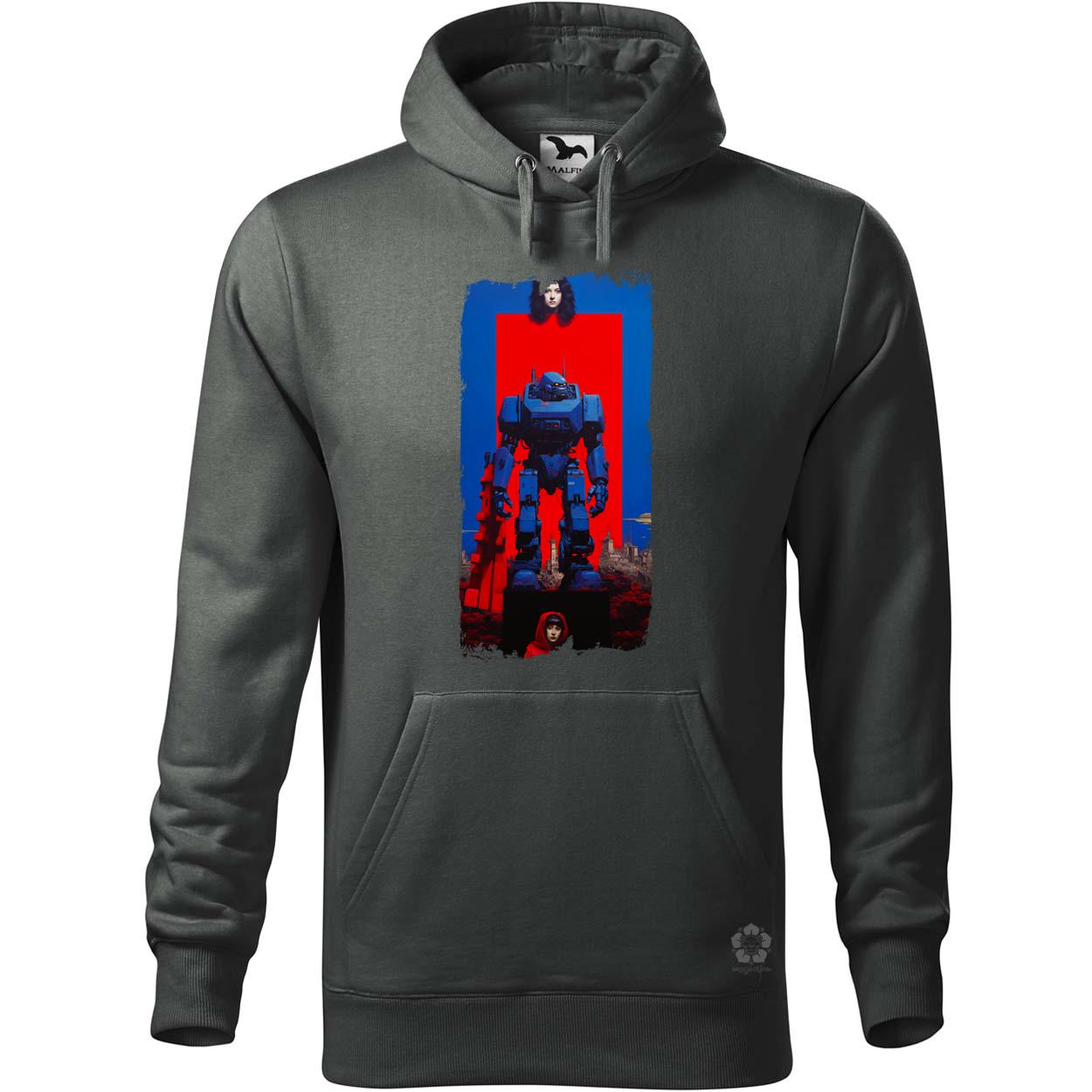 Szürreál mecha fantázia v5 egyedi  pulóver 