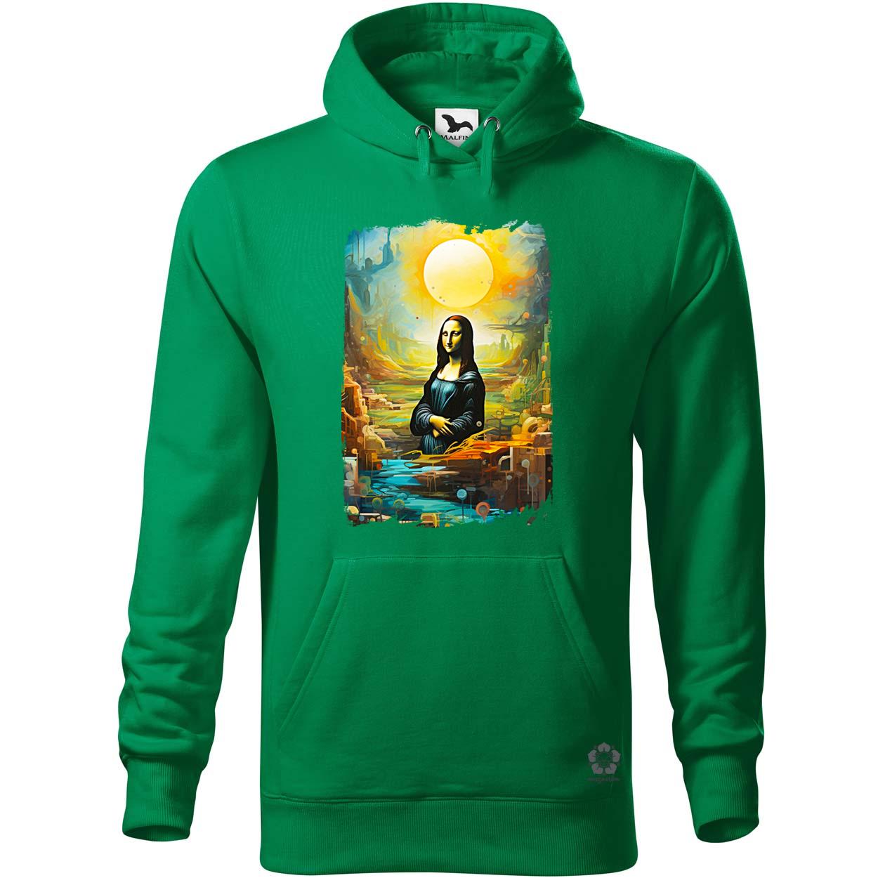 Szürreális Mona Lisa v2 egyedi  pulóver 