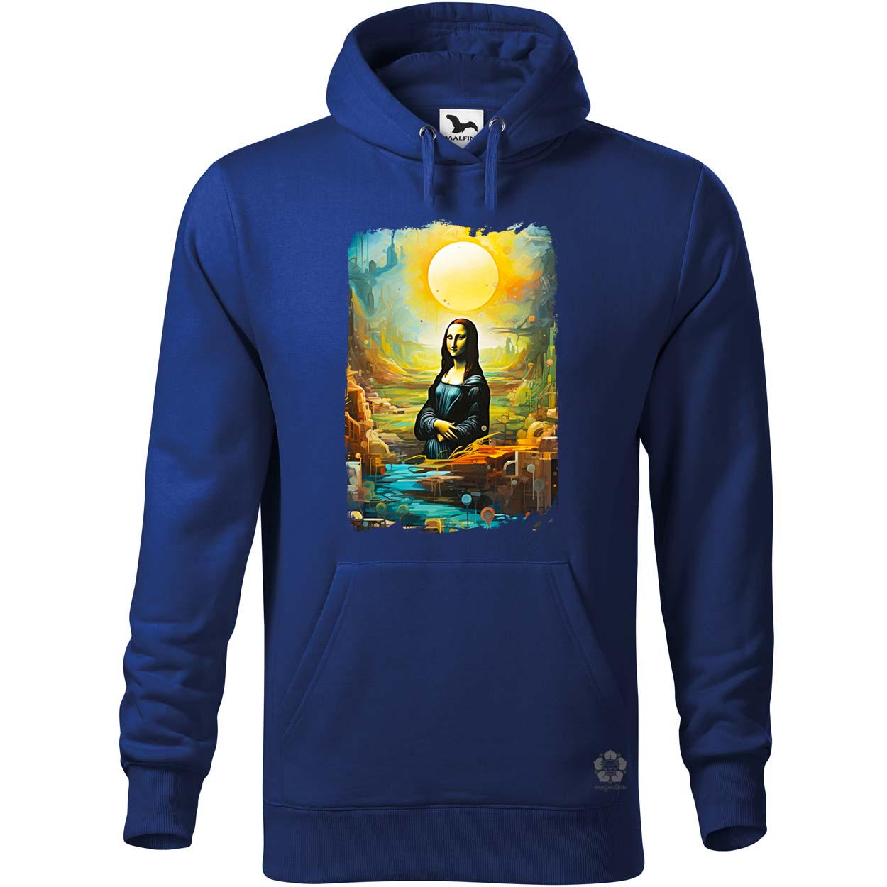 Szürreális Mona Lisa v2 egyedi  pulóver 