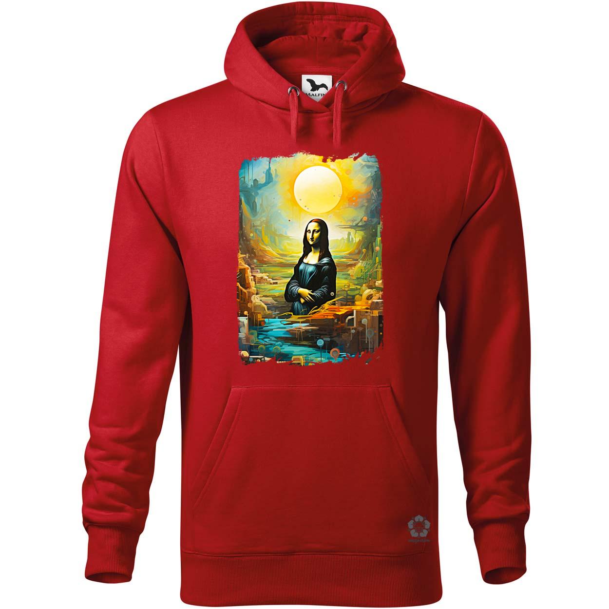 Szürreális Mona Lisa v2 egyedi  pulóver 
