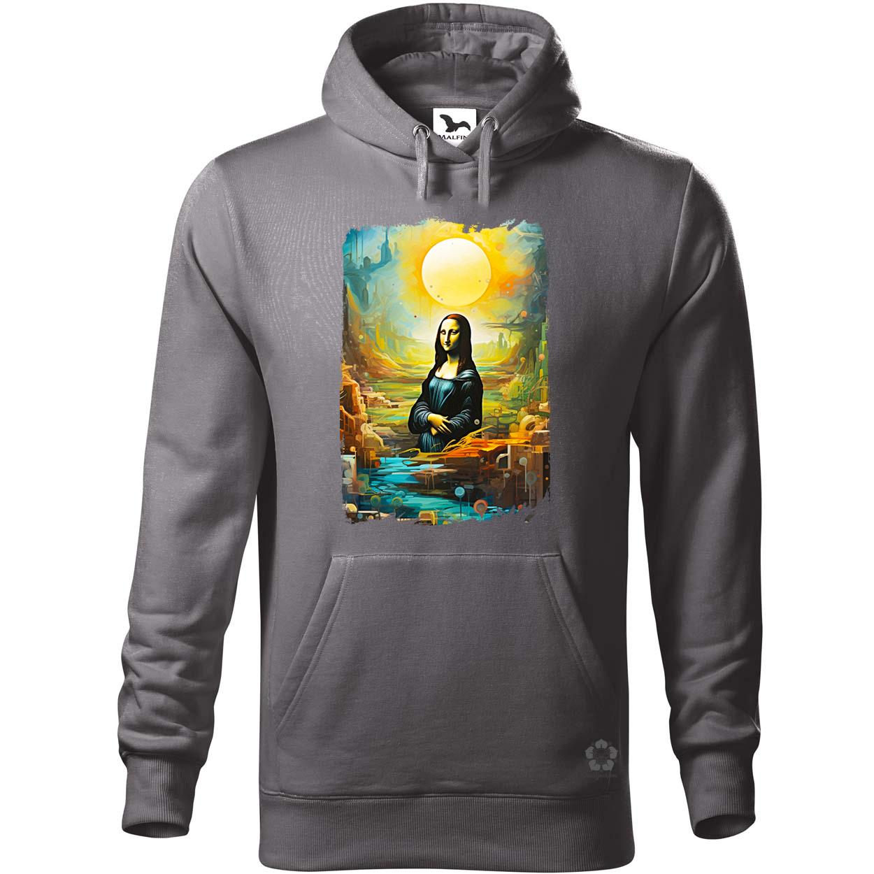Szürreális Mona Lisa v2 egyedi  pulóver 