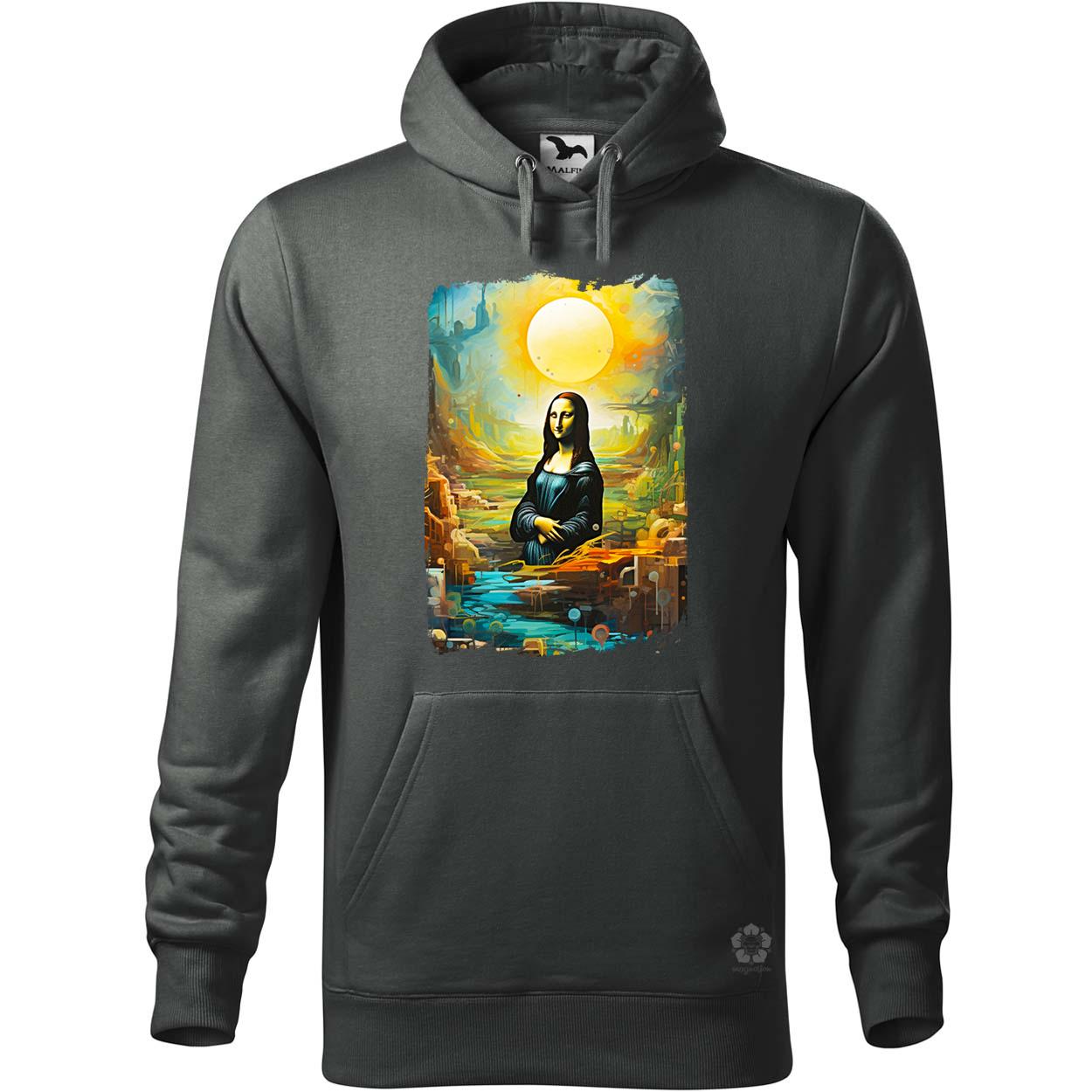 Szürreális Mona Lisa v2 egyedi  pulóver 