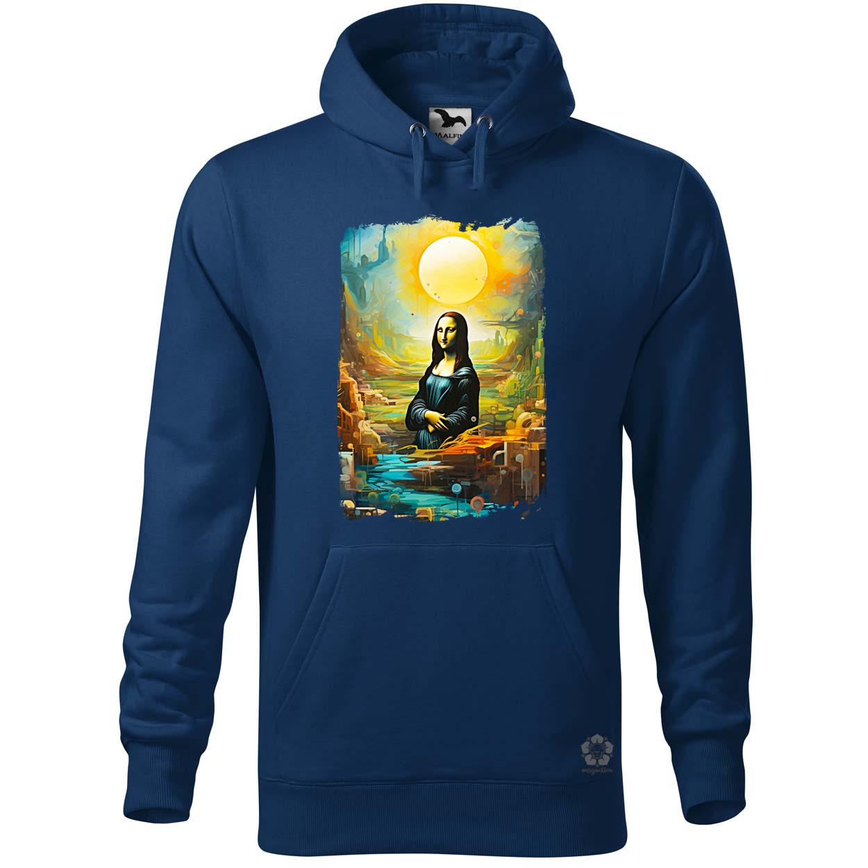 Szürreális Mona Lisa v2 egyedi  pulóver 