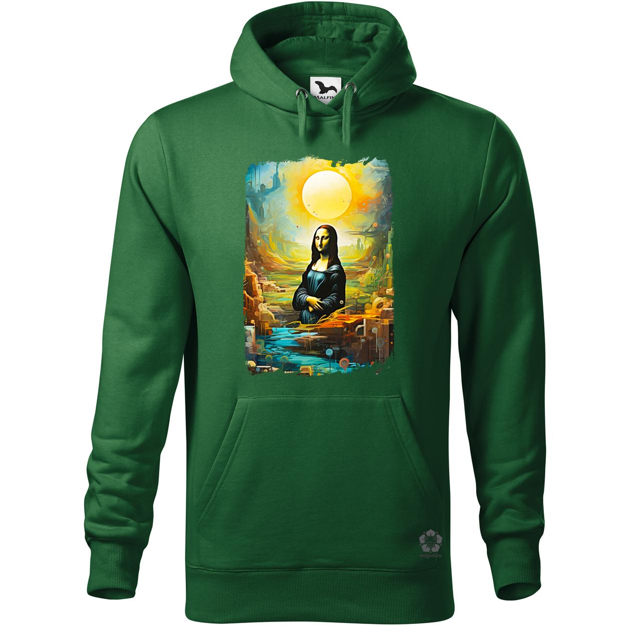 Szürreális Mona Lisa v2 egyedi  pulóver 