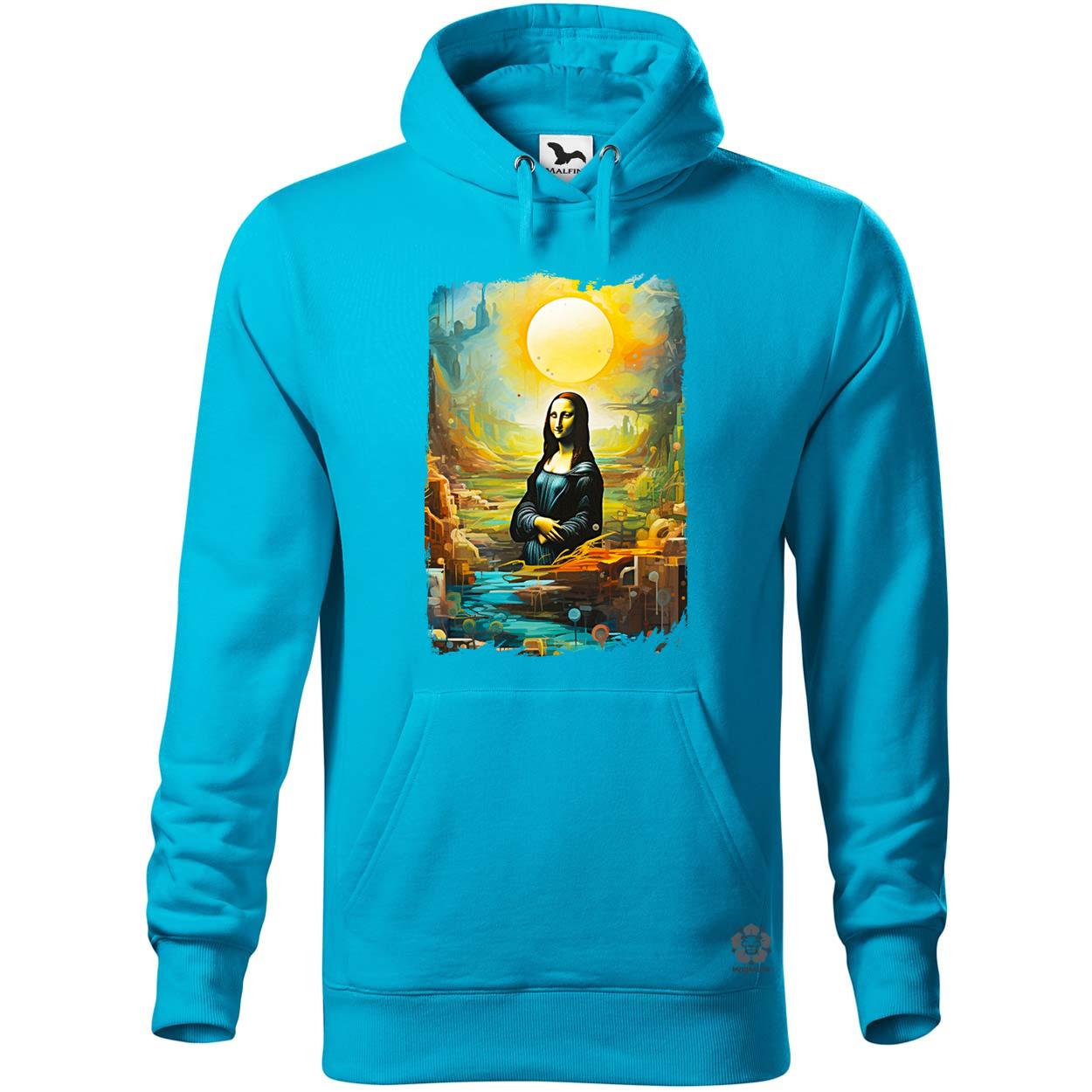 Szürreális Mona Lisa v2 egyedi  pulóver 