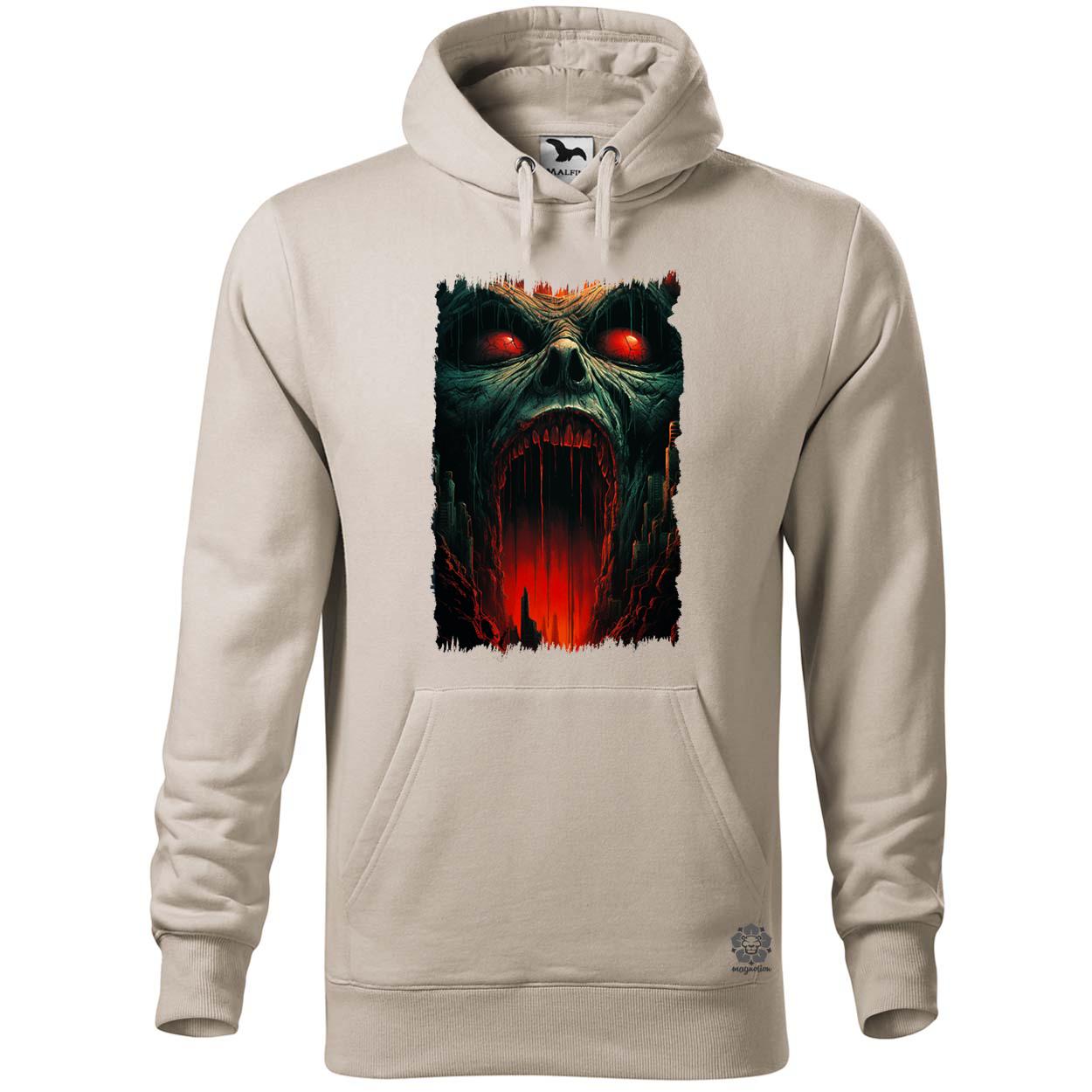Szürreális üvöltő arc v4 egyedi  pulóver 