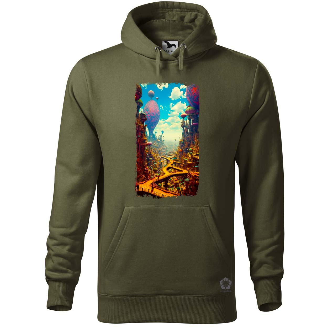 Trippy univerzum v7 egyedi  pulóver 