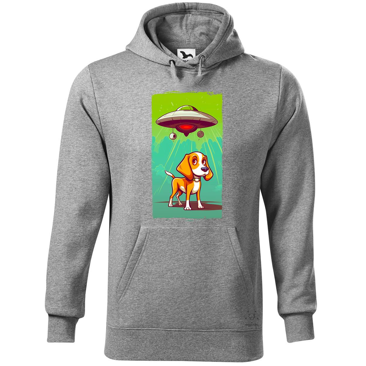 UFO és kutya v2 egyedi  pulóver 