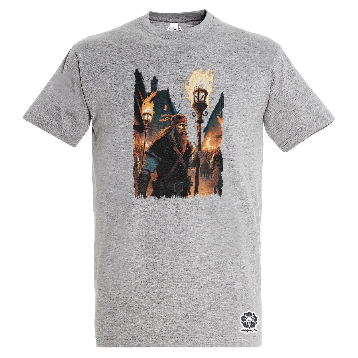 Viking rajtaütés fantasy v2 egyedi póló 