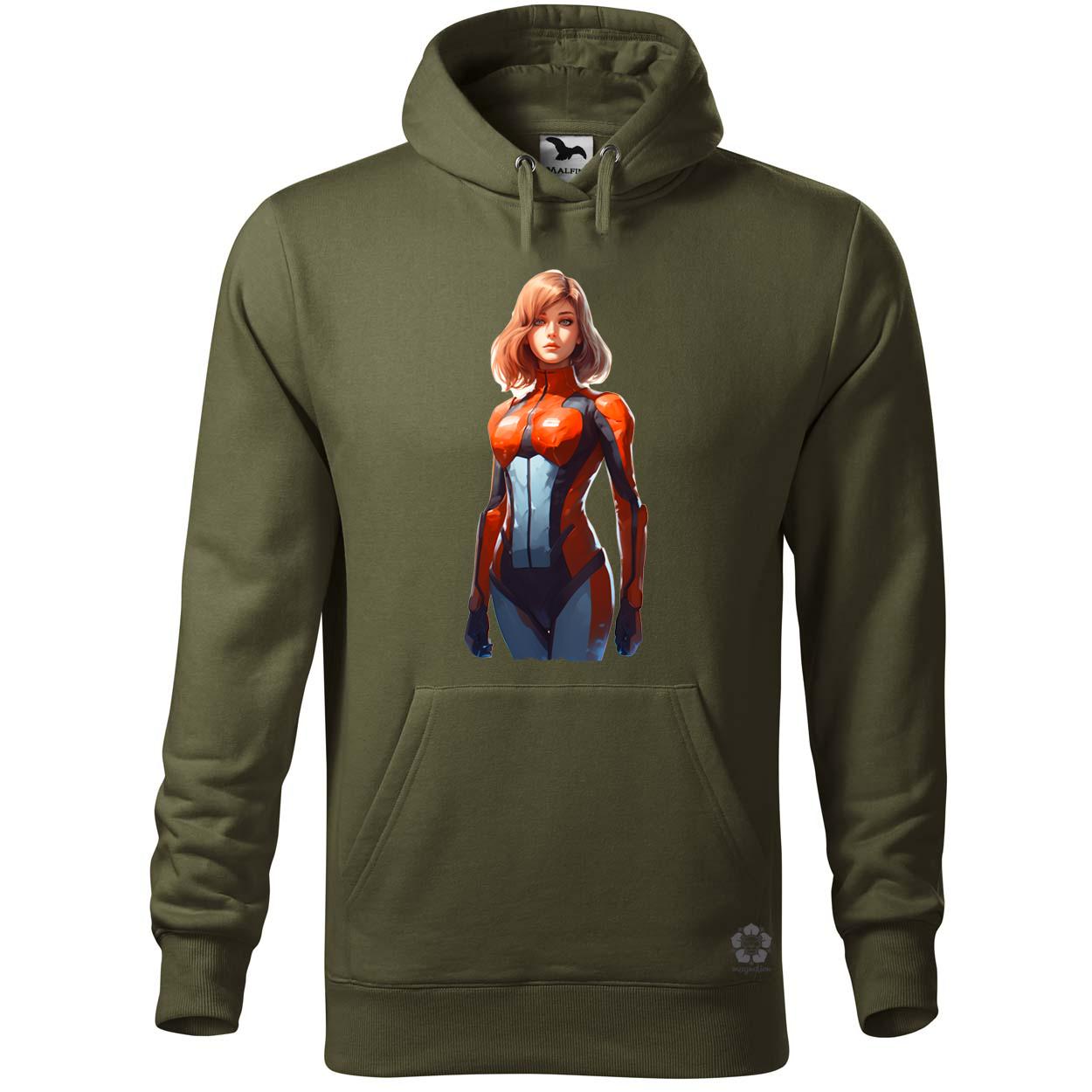 Űrruhás anime lány v8 egyedi  pulóver 