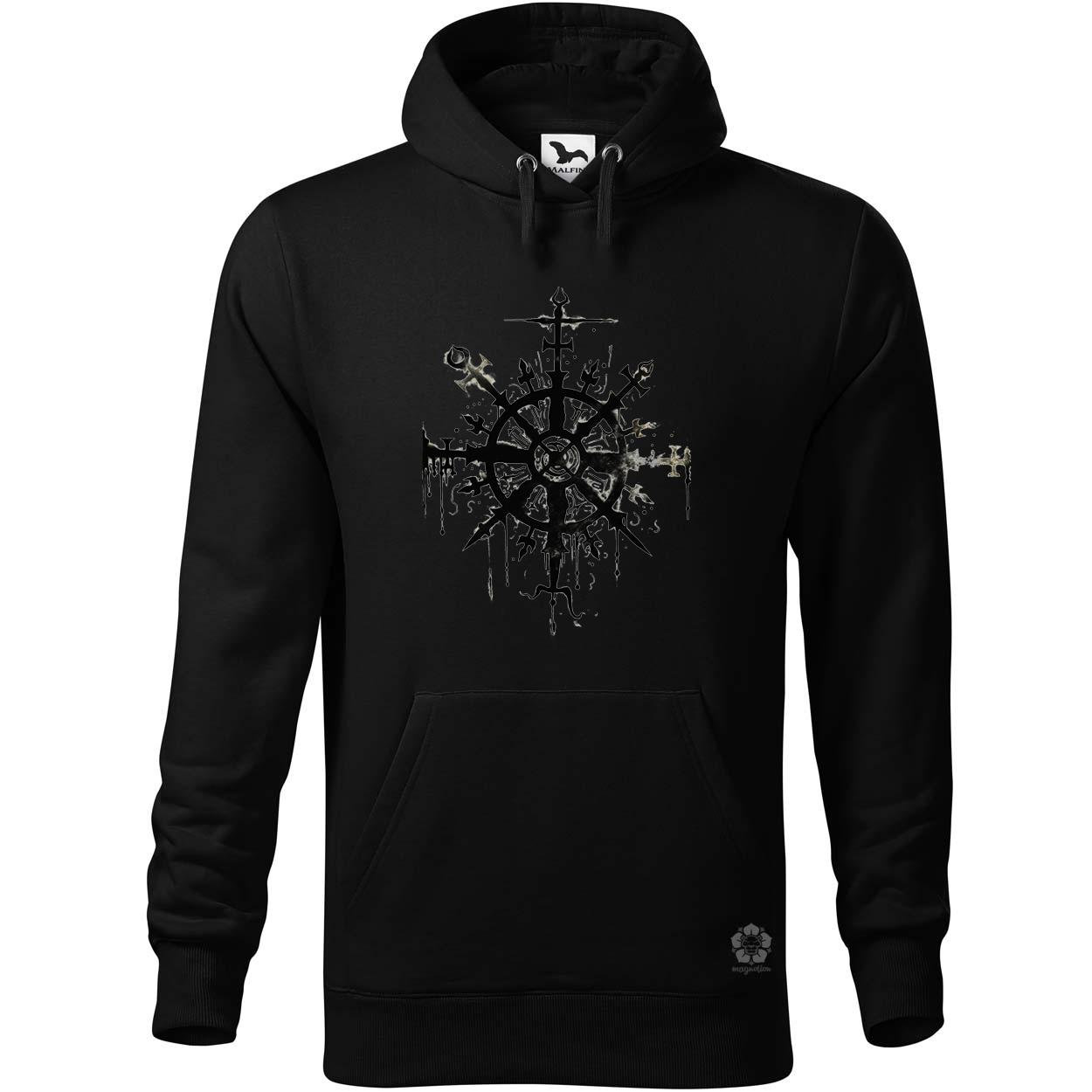 Vegvísir rúna v1 egyedi  pulóver 