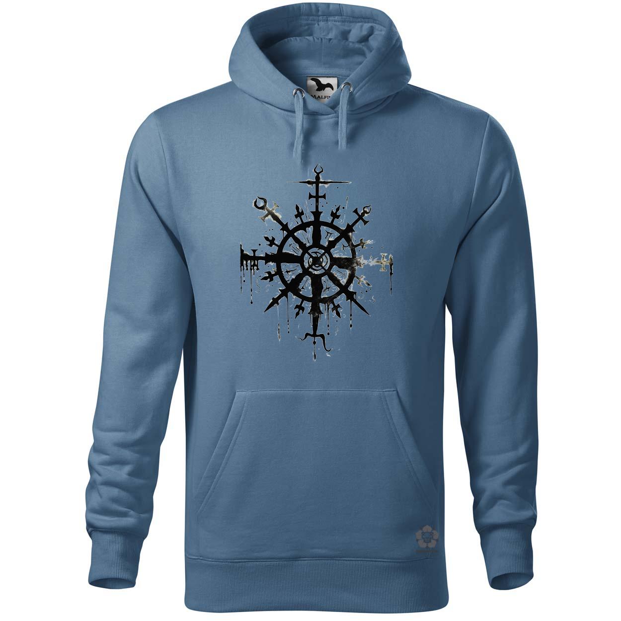 Vegvísir rúna v1 egyedi  pulóver 