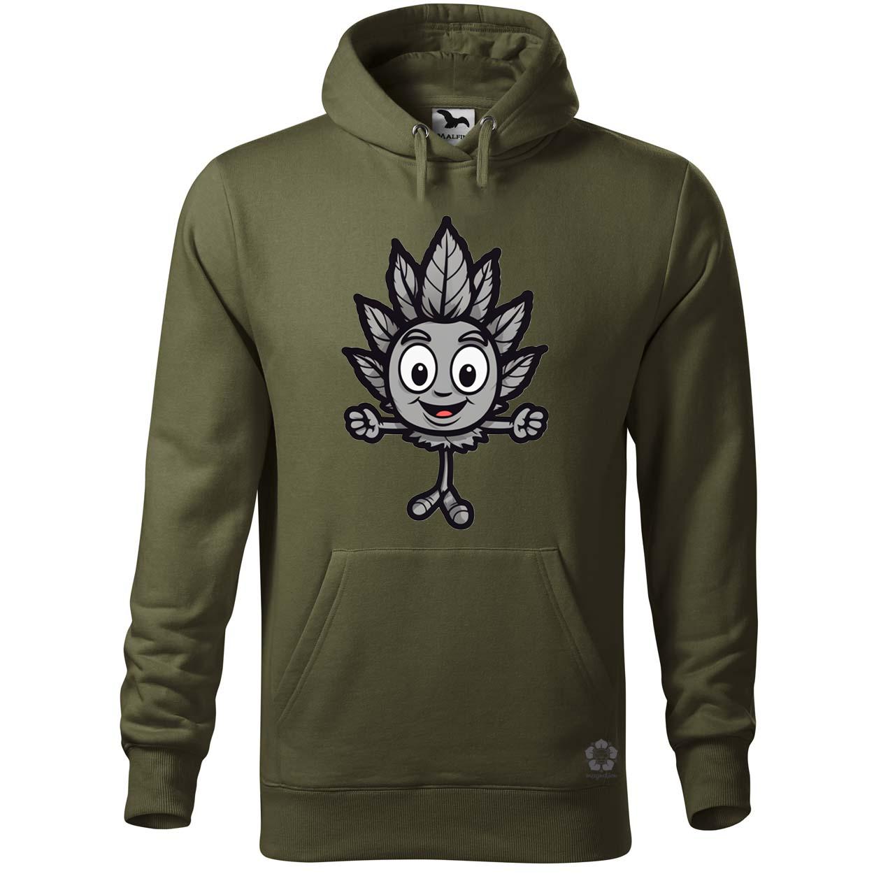Boldog weed v3 egyedi  pulóver 