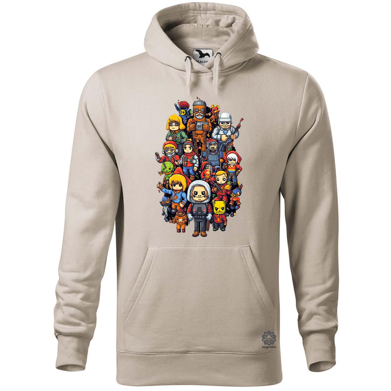 XMAS játékkarakterek v2 egyedi  pulóver 