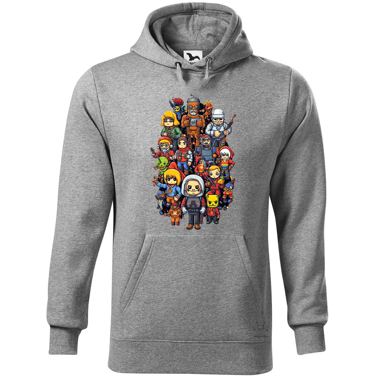 XMAS játékkarakterek v2 egyedi  pulóver 