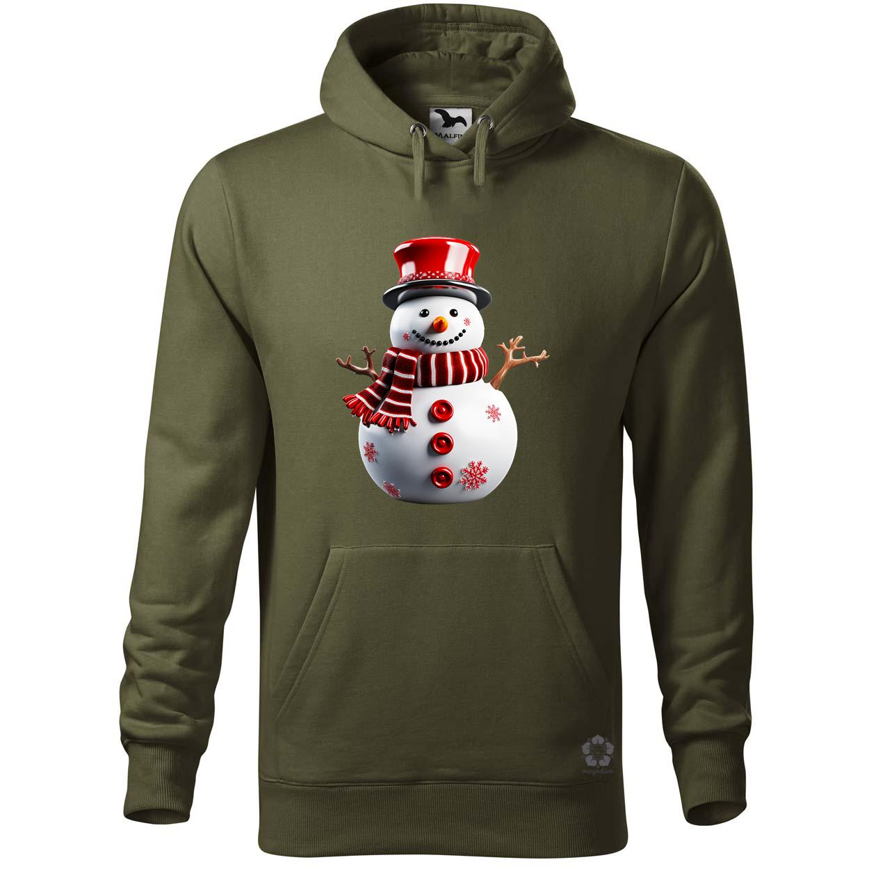 XMAS hóember v2 egyedi  pulóver 