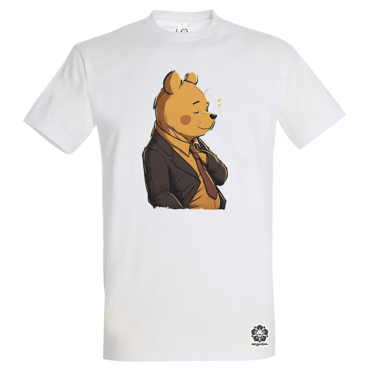 Árnyjáték Micimackó v2 egyedi póló 