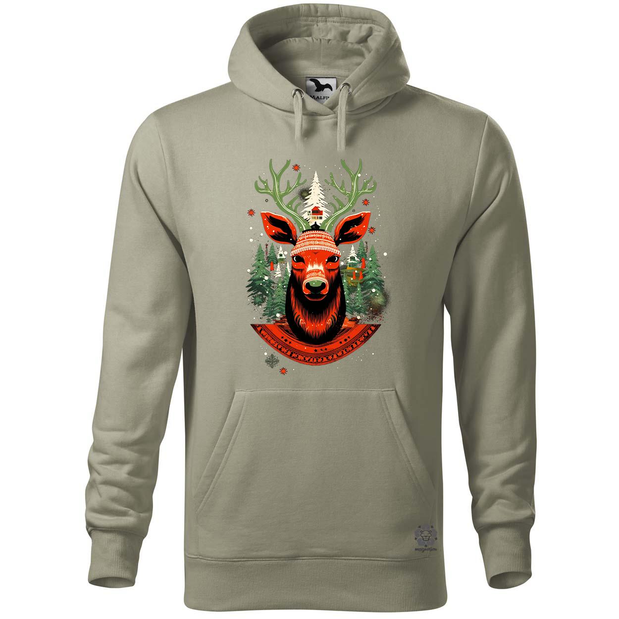 XMAS rénszarvas v2 egyedi  pulóver 