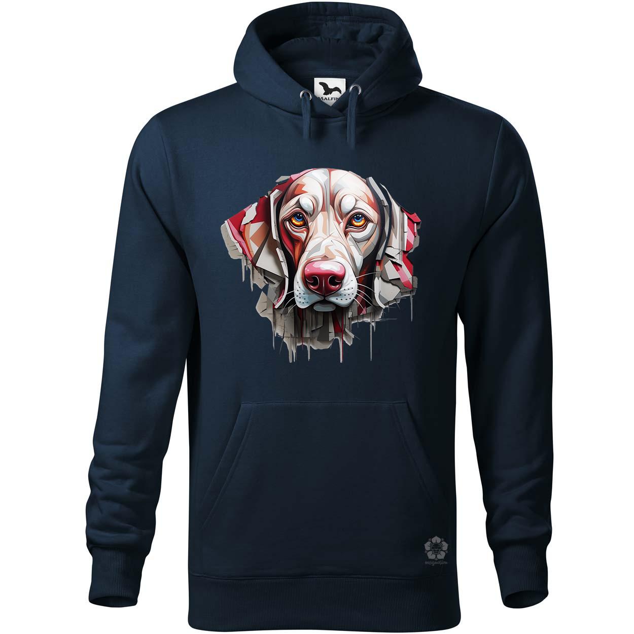 Absztrakt Weimari vizsla v1 egyedi  pulóver 