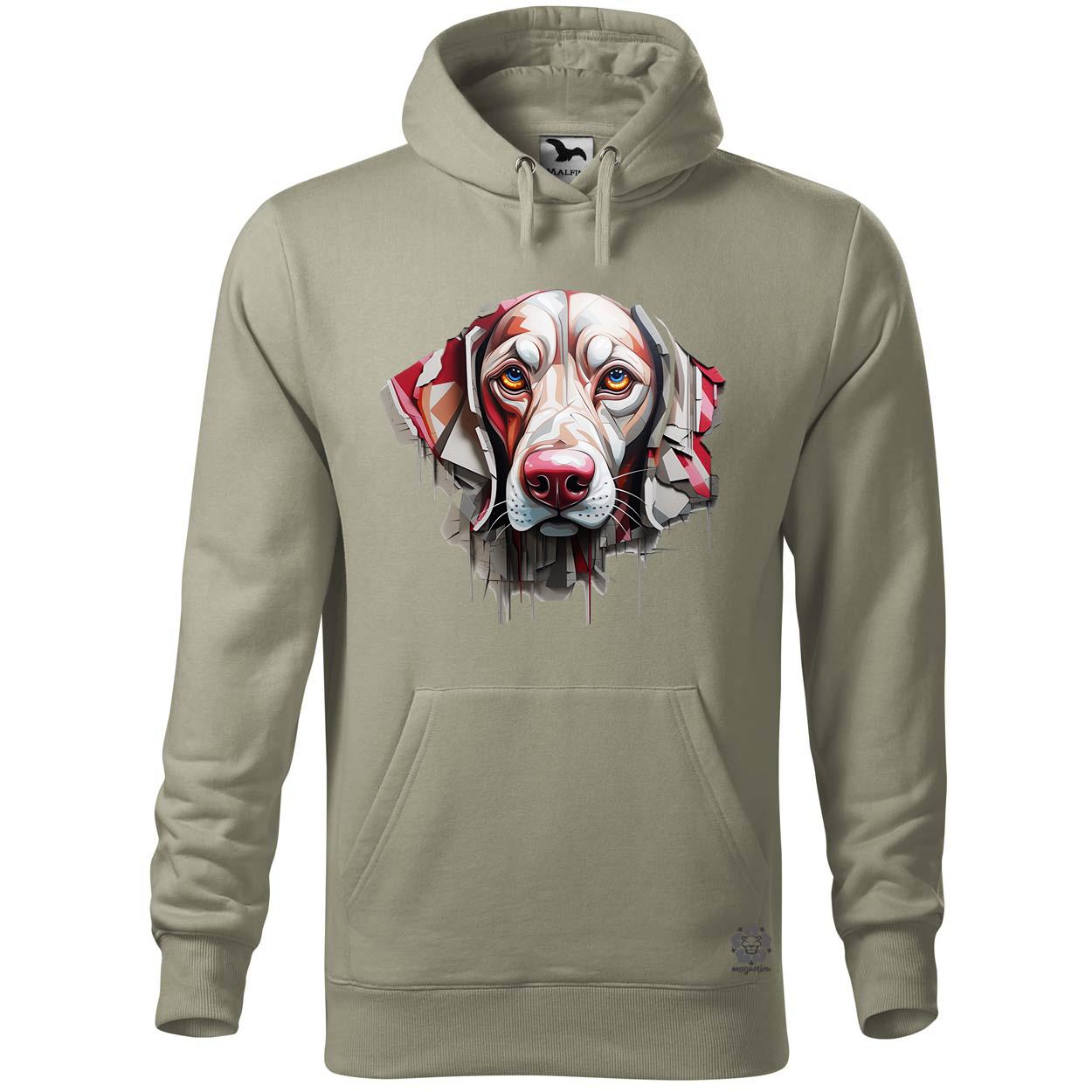 Absztrakt Weimari vizsla v1 egyedi  pulóver 
