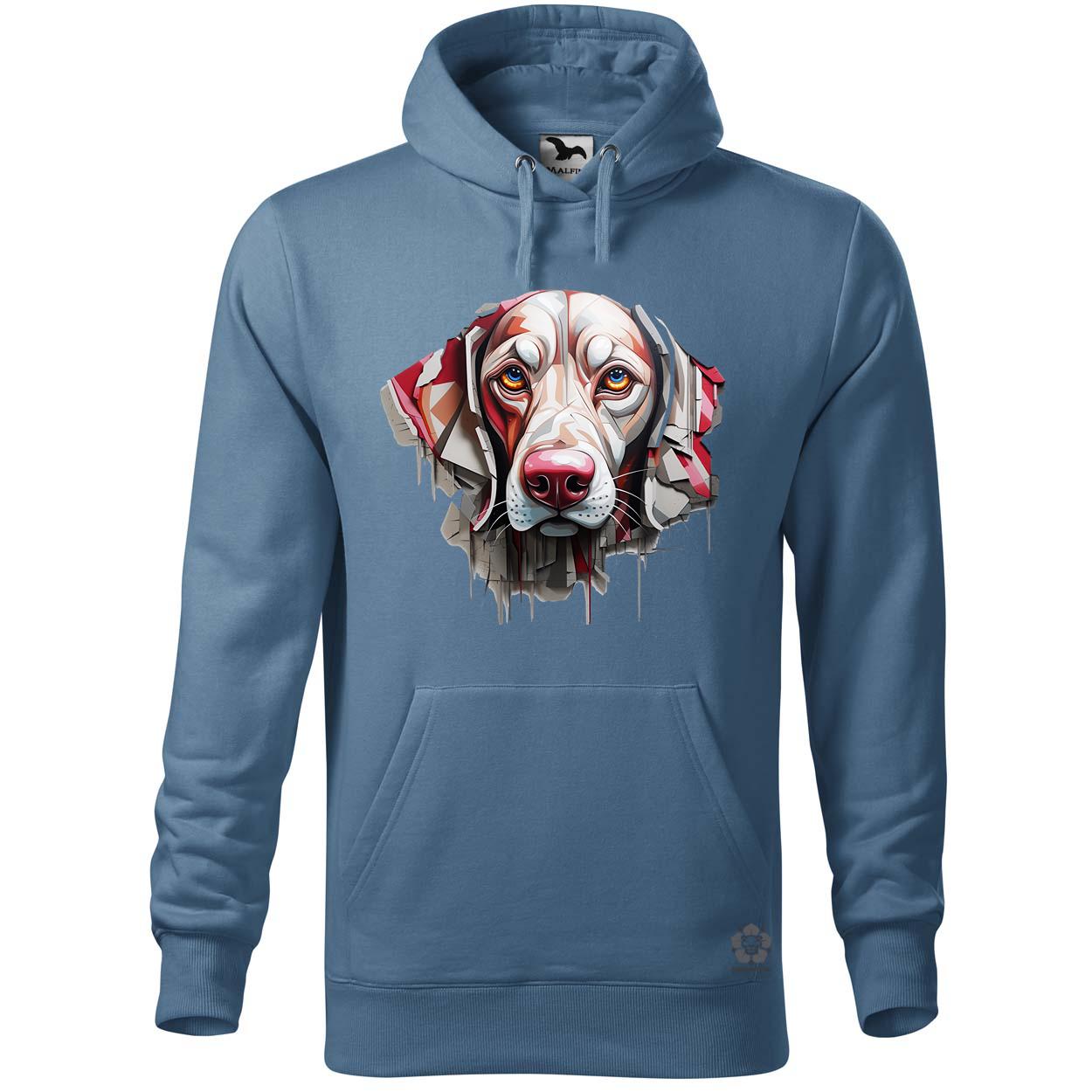 Absztrakt Weimari vizsla v1 egyedi  pulóver 