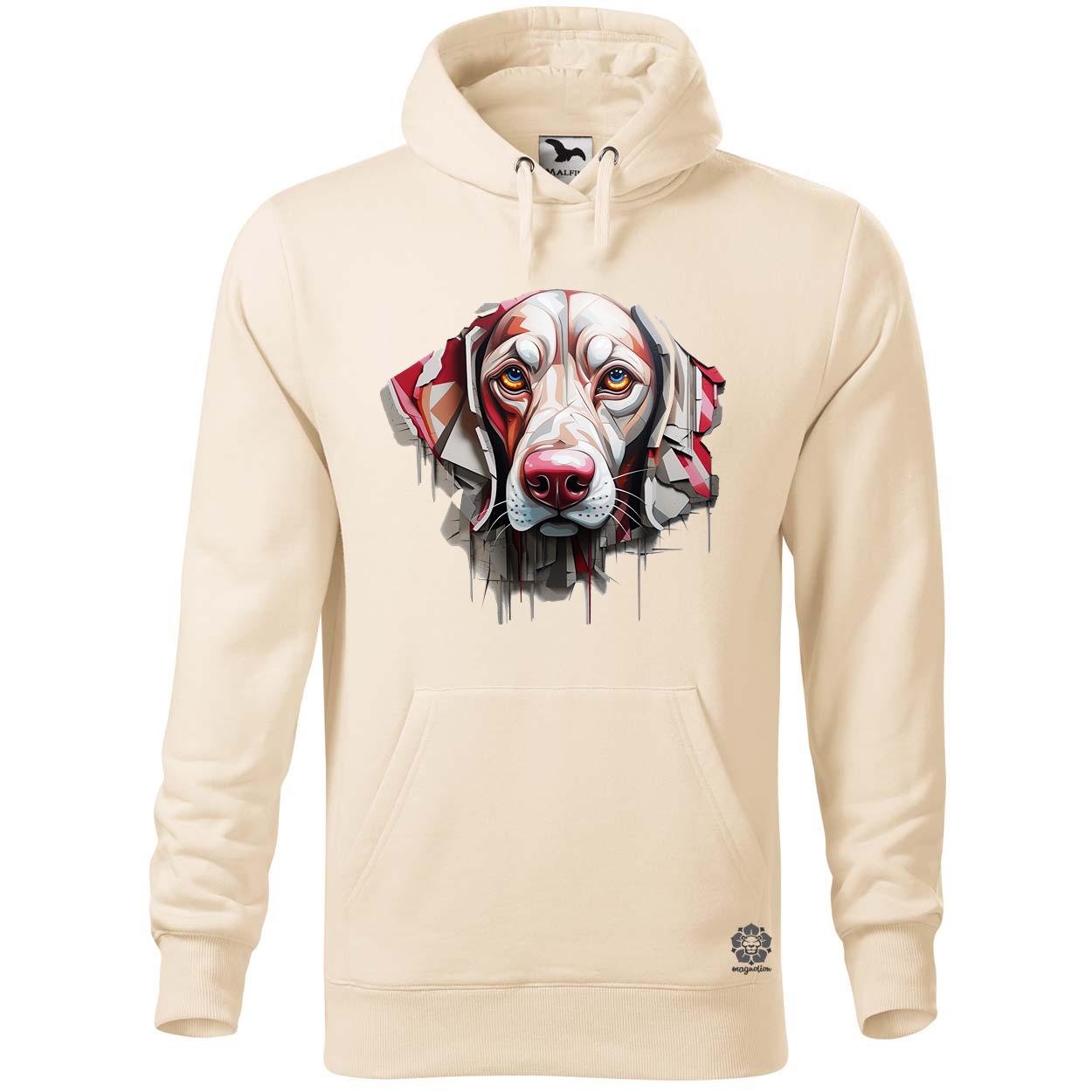Absztrakt Weimari vizsla v1 egyedi  pulóver 