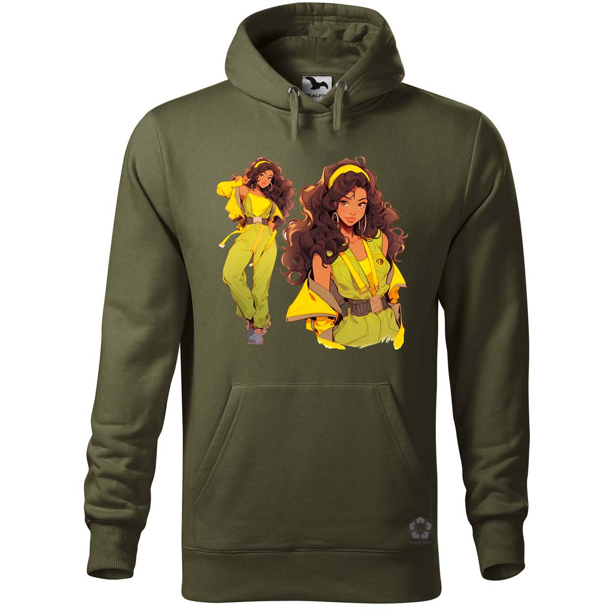 April O'Neil anime fanart v4 egyedi  pulóver 