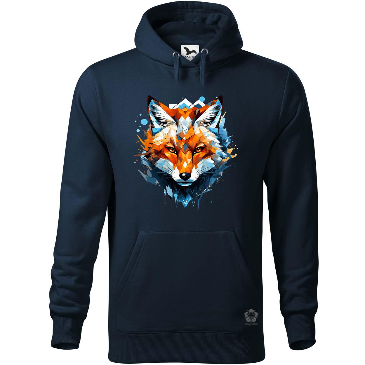 Geometrikus róka v4 egyedi  pulóver 