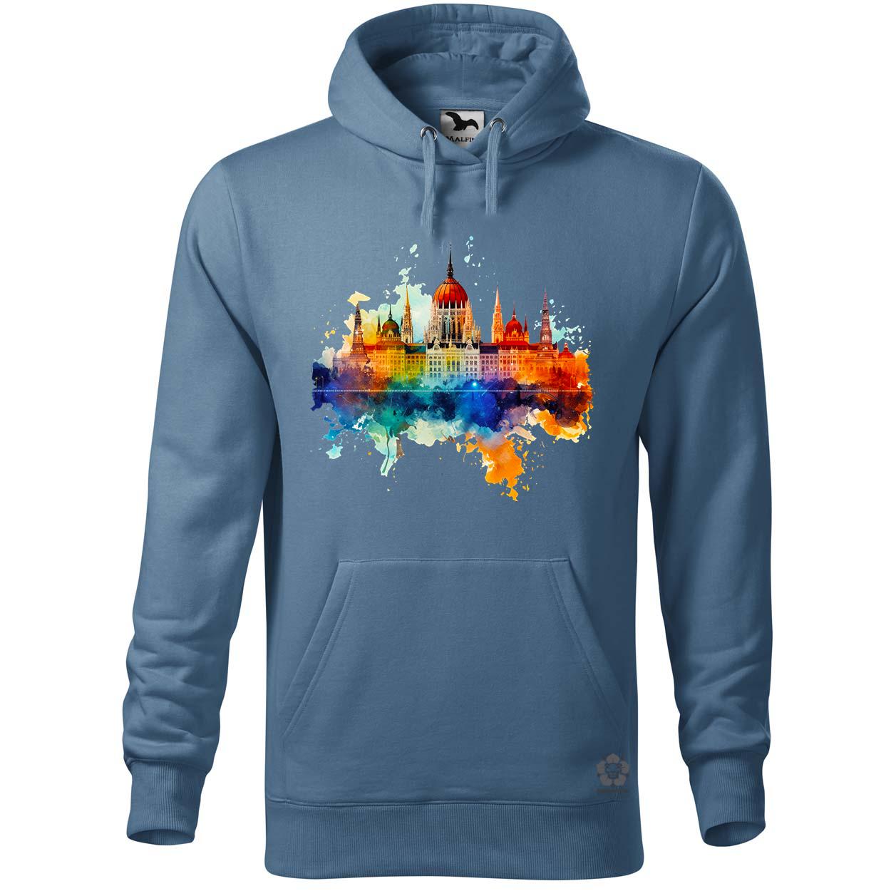 Budapest Országház vízfesték v1 egyedi  pulóver 