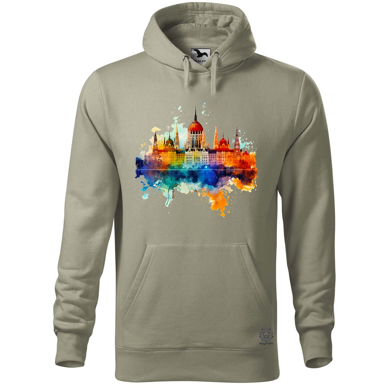 Budapest Országház vízfesték v1 egyedi  pulóver 
