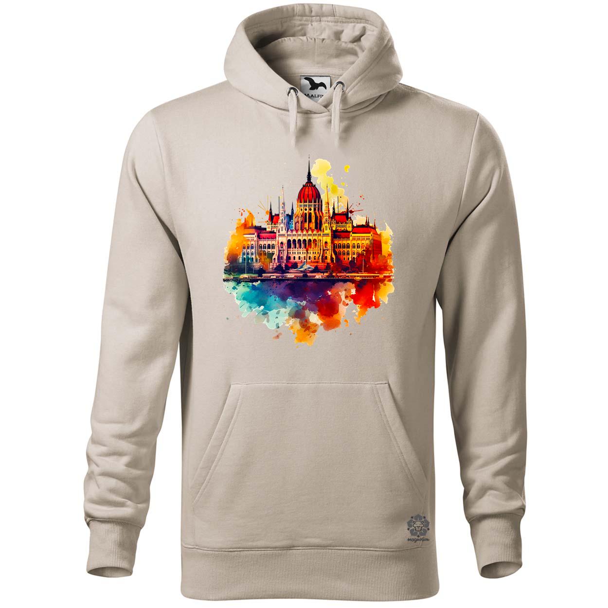 Budapest Országház vízfesték v2 egyedi  pulóver 
