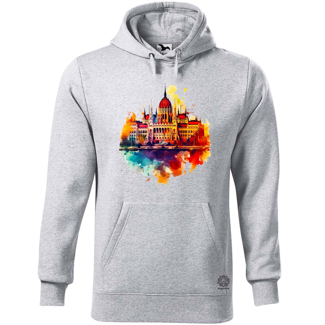 Budapest Országház vízfesték v2 egyedi  pulóver 