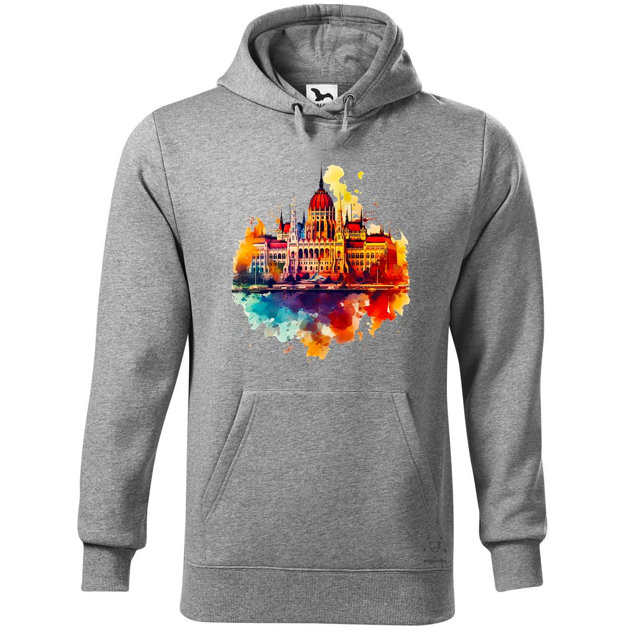 Budapest Országház vízfesték v2 egyedi  pulóver 