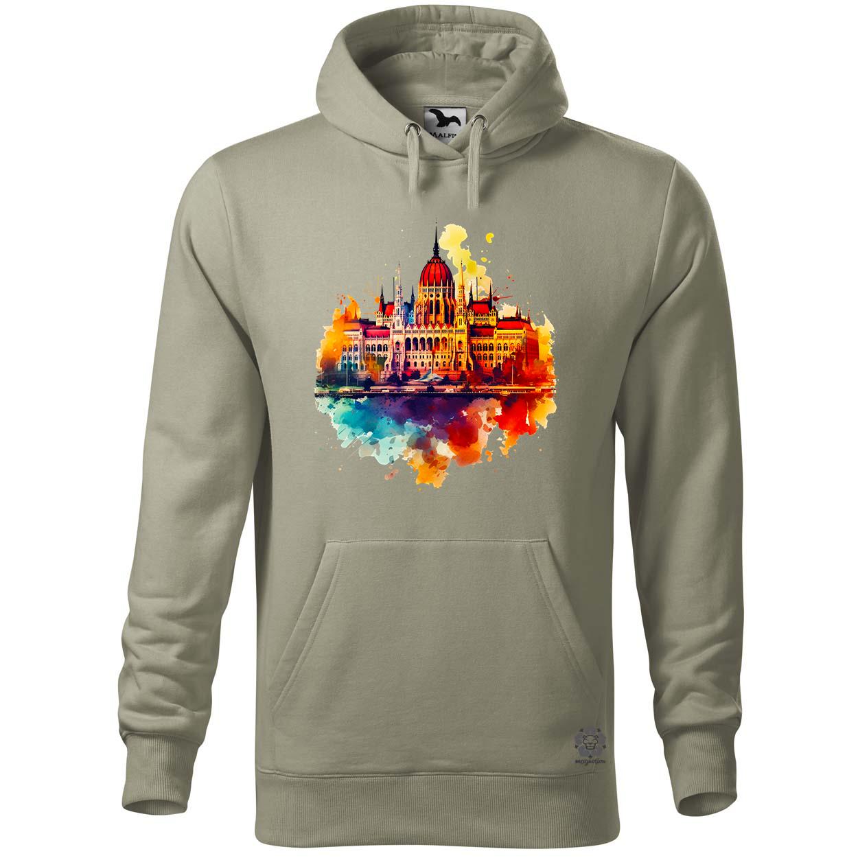 Budapest Országház vízfesték v2 egyedi  pulóver 