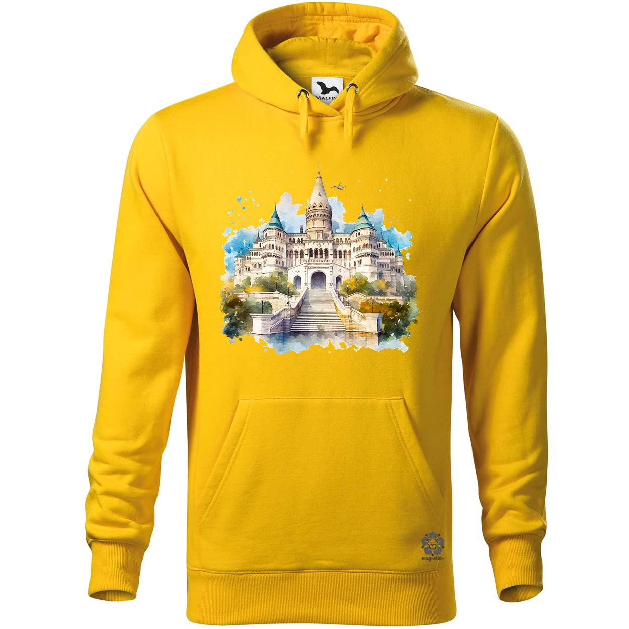 Budapest Budai Vár vízfesték v1 egyedi  pulóver 