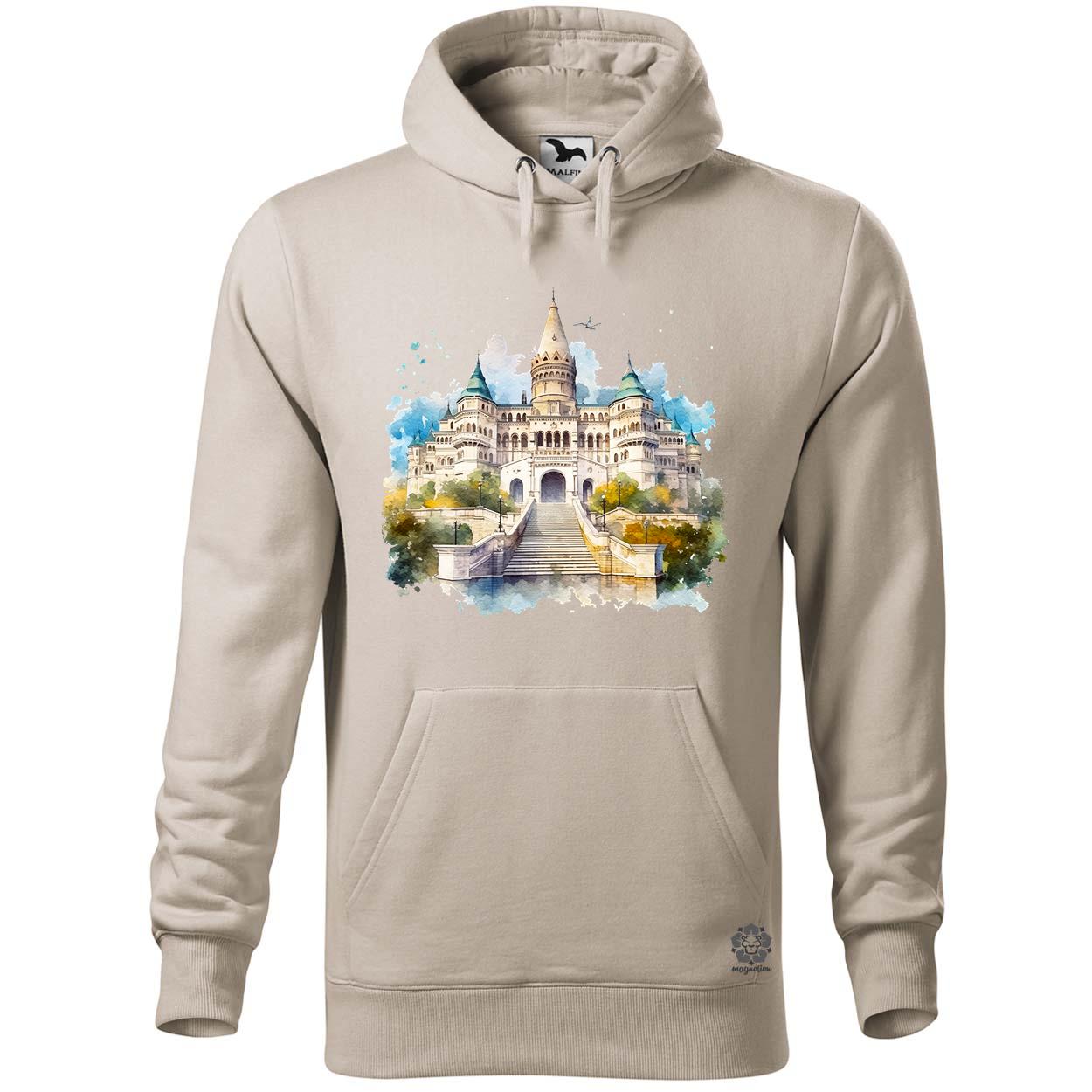 Budapest Budai Vár vízfesték v1 egyedi  pulóver 