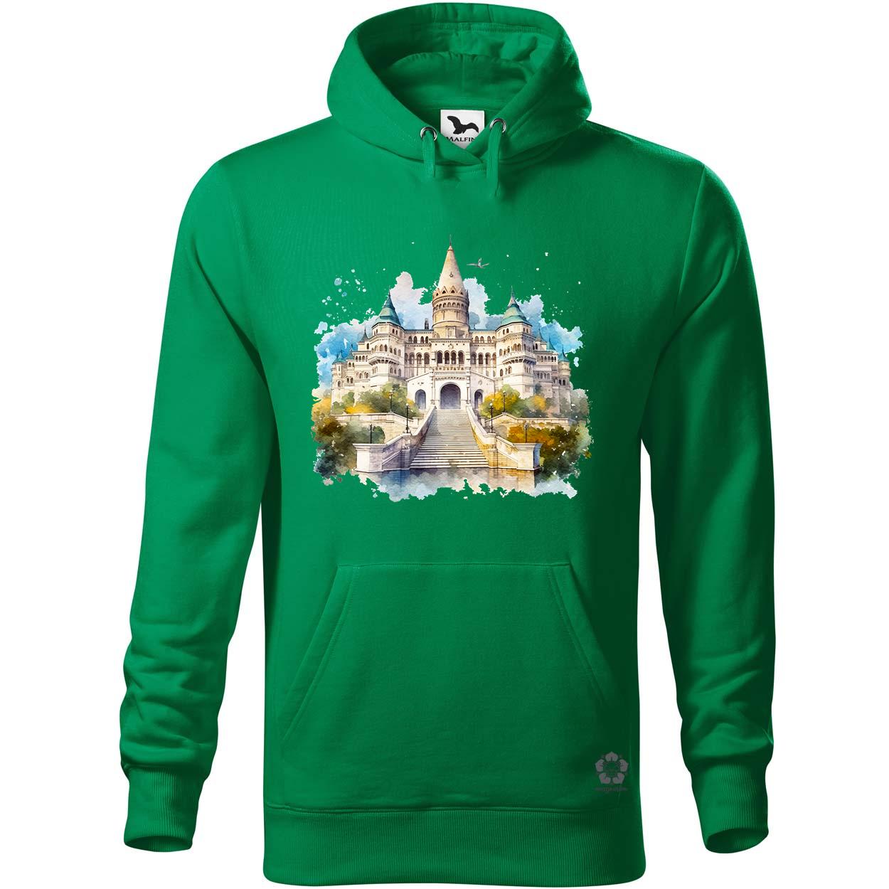 Budapest Budai Vár vízfesték v1 egyedi  pulóver 