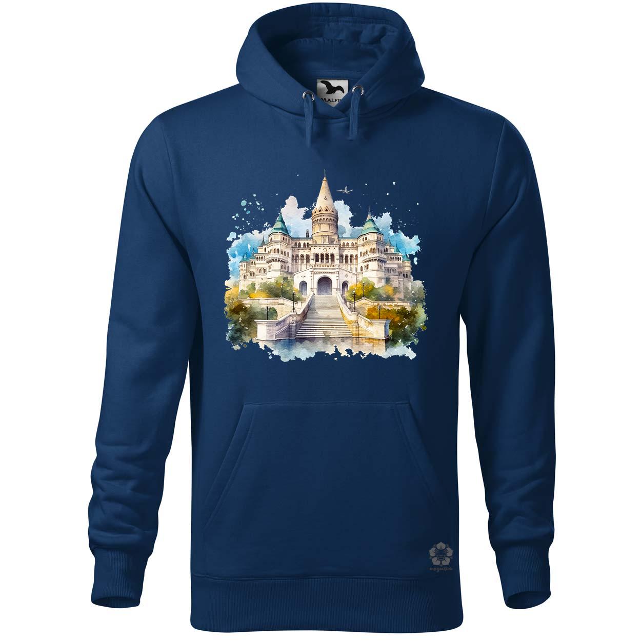 Budapest Budai Vár vízfesték v1 egyedi  pulóver 