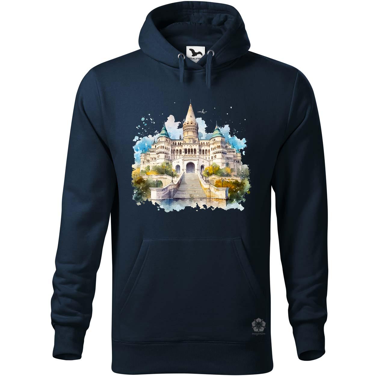 Budapest Budai Vár vízfesték v1 egyedi  pulóver 