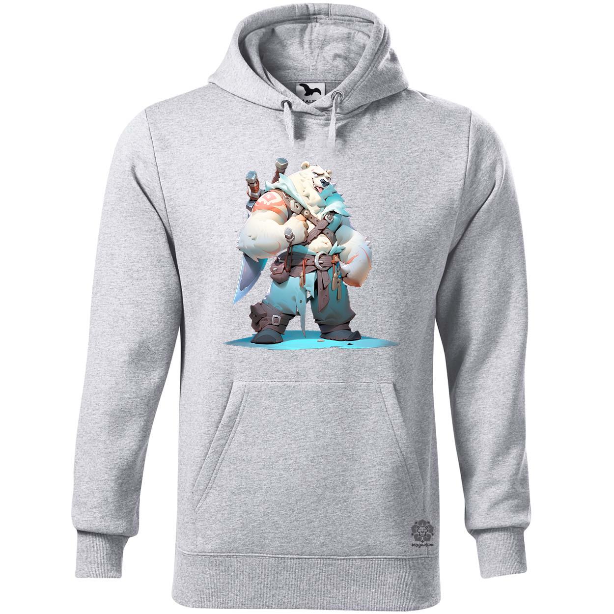 Chibi szamuráj jegesmedve v1 egyedi  pulóver 