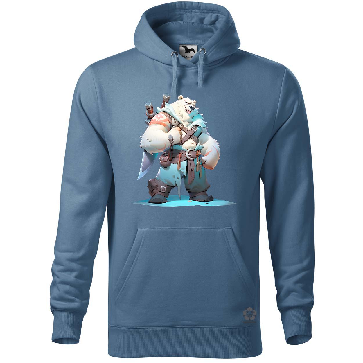 Chibi szamuráj jegesmedve v1 egyedi  pulóver 