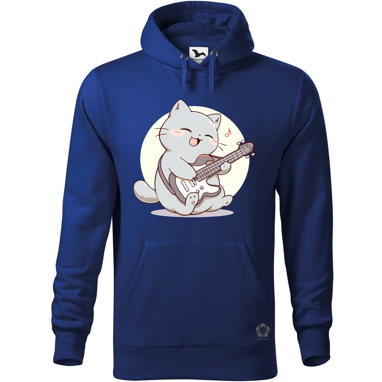 Cica gitározik v3 egyedi  pulóver 