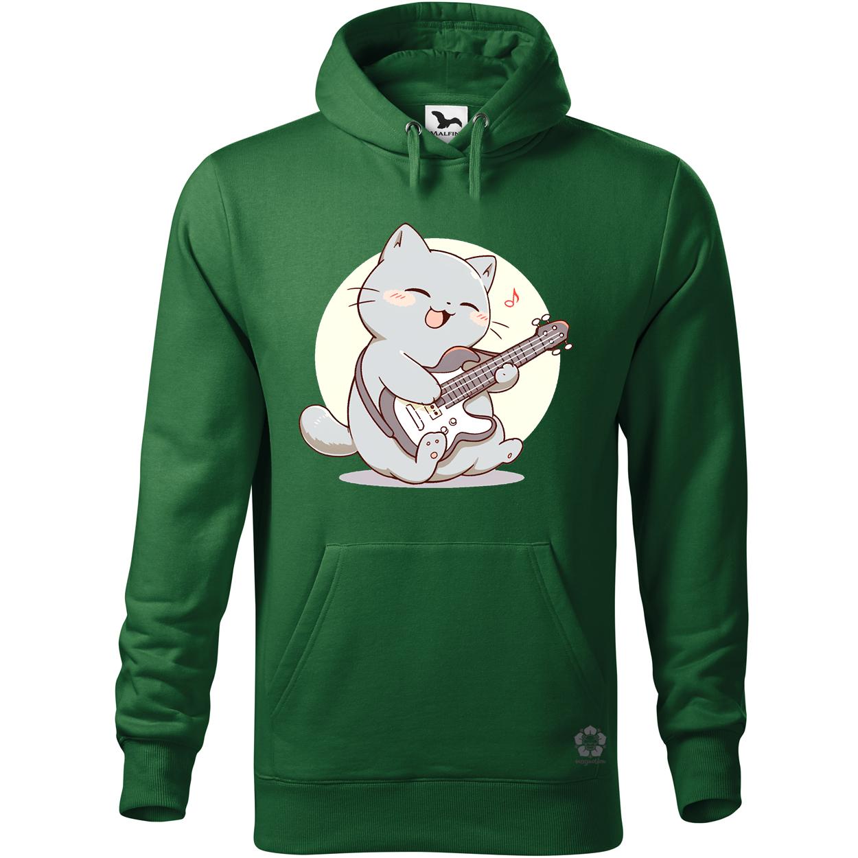 Cica gitározik v3 egyedi  pulóver 