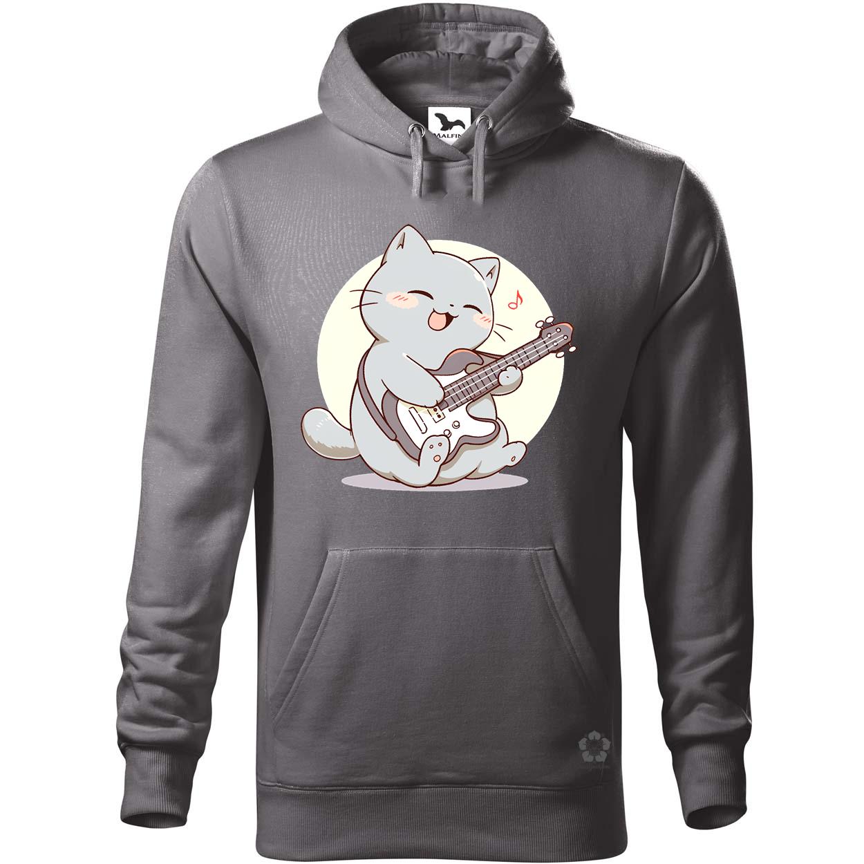 Cica gitározik v3 egyedi  pulóver 