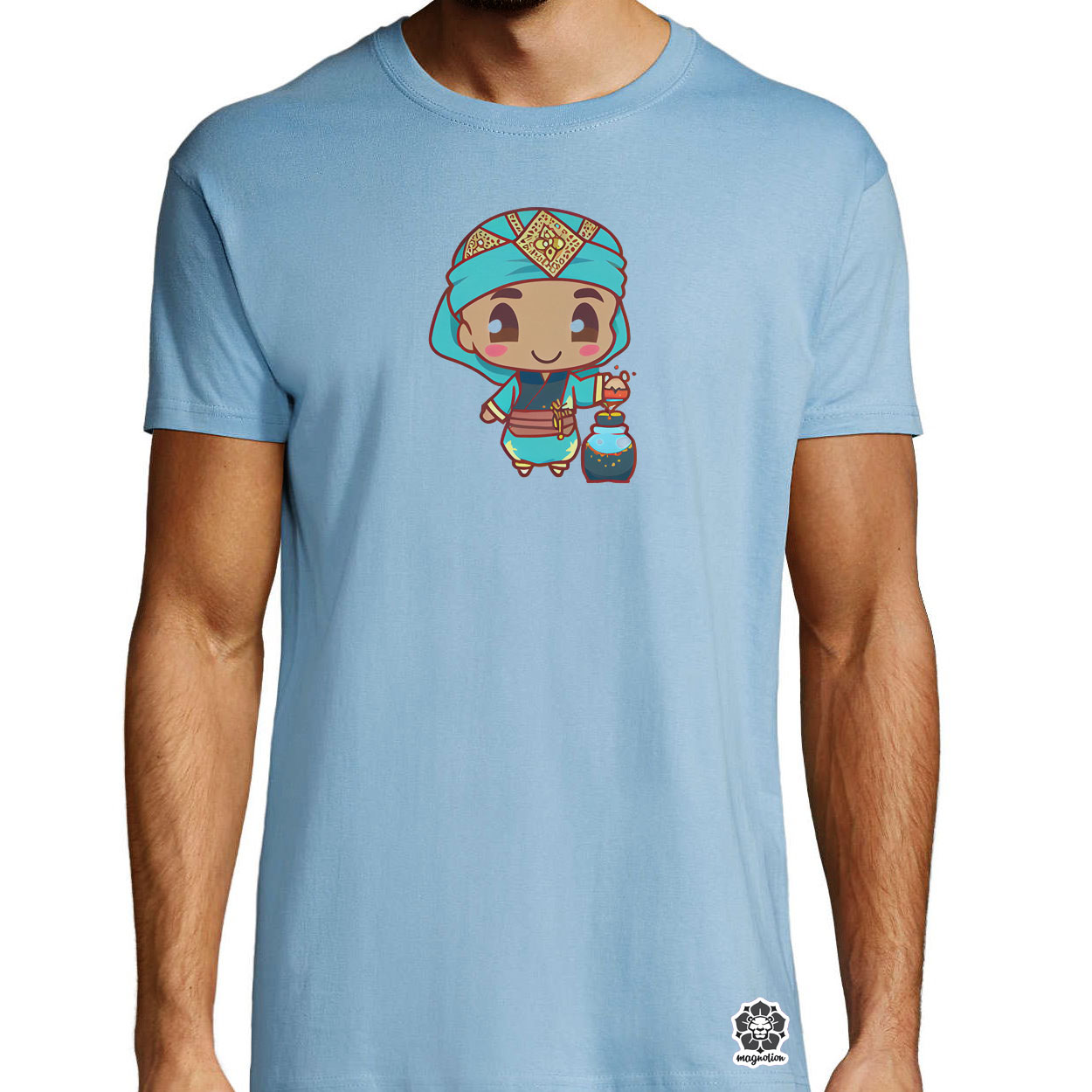 Chibi perzsa kölyök v2 egyedi póló 