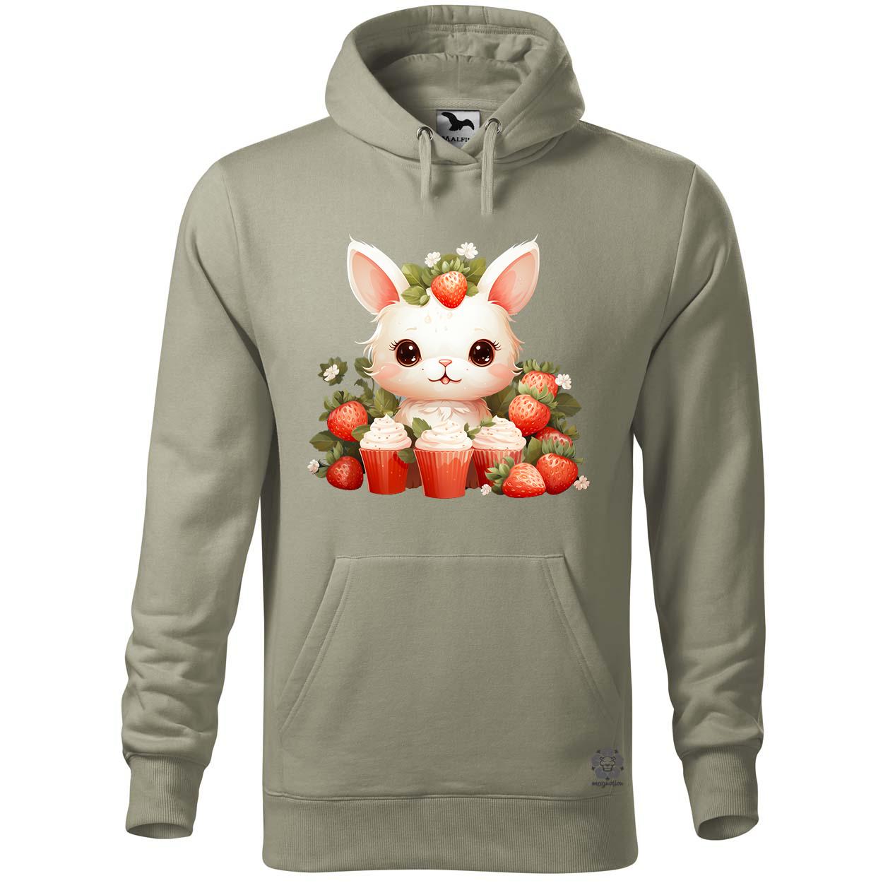 Cuki nyuszi sütikkel v3 egyedi  pulóver 