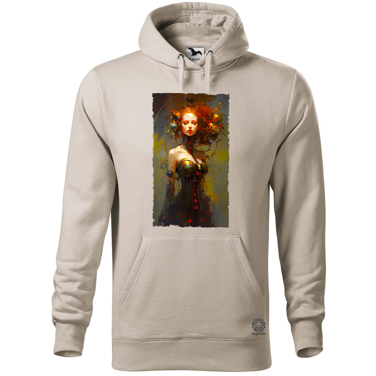 Cybrog portré v3 egyedi  pulóver 