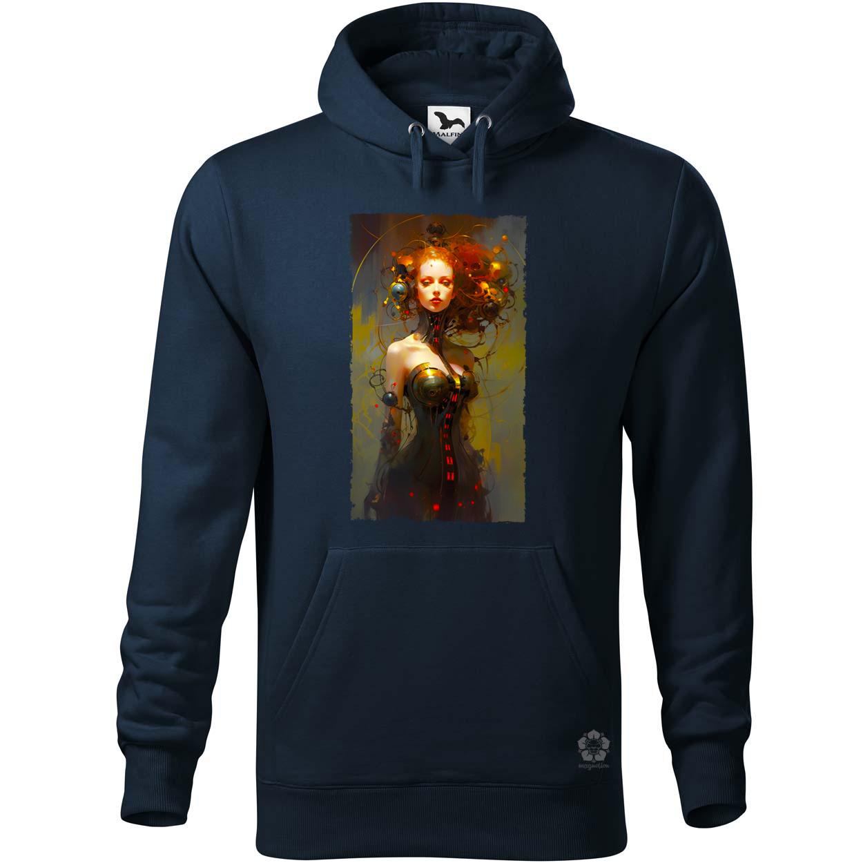 Cybrog portré v3 egyedi  pulóver 