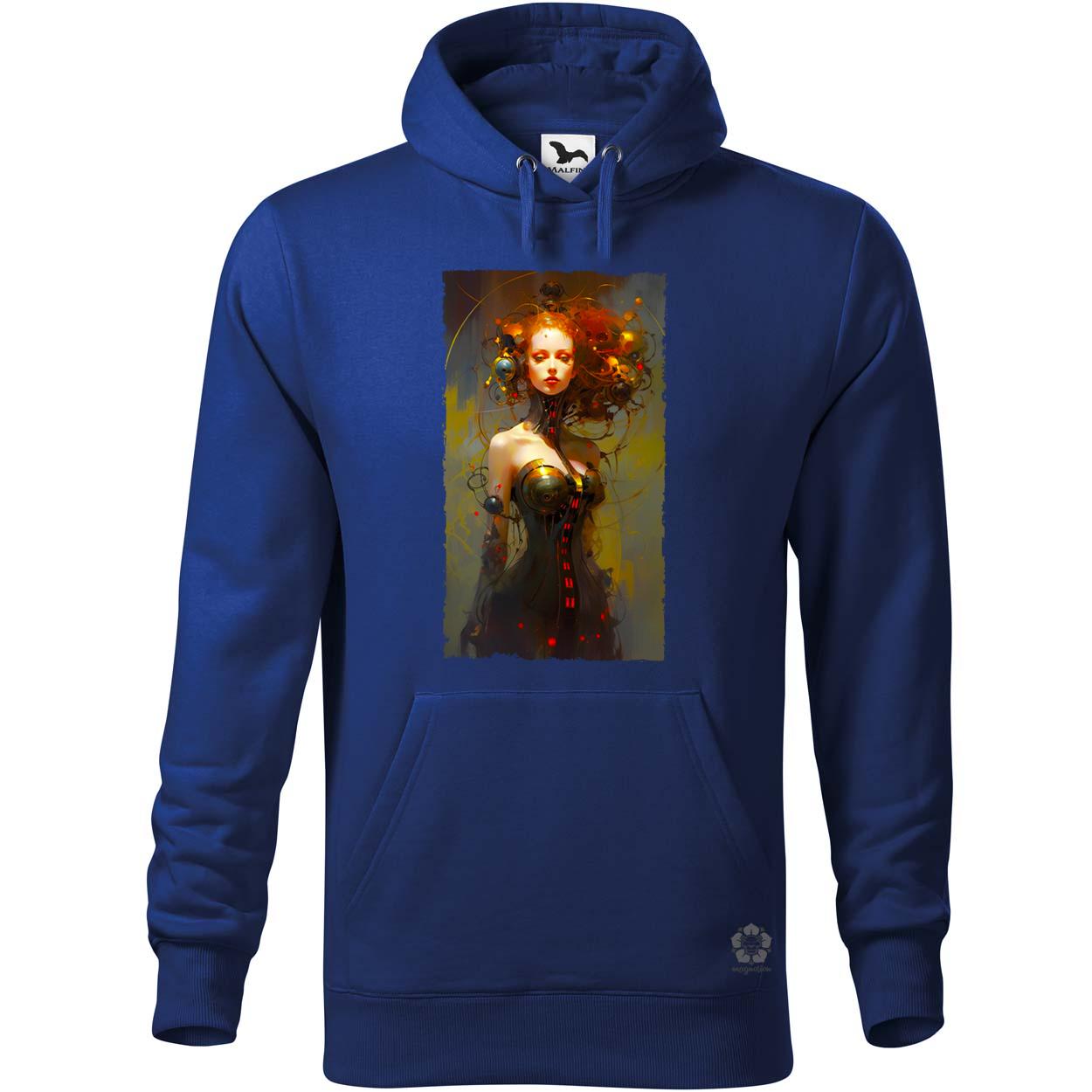Cybrog portré v3 egyedi  pulóver 