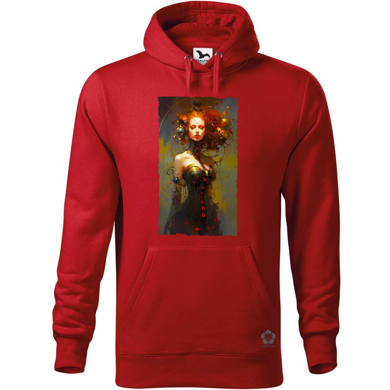 Cybrog portré v3 egyedi  pulóver 